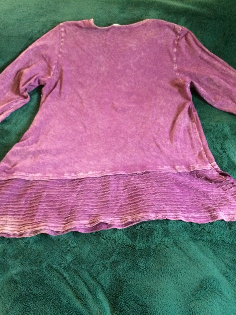 Jess & Jane Asymmetric Tunic Top Size M - Picture 11 of 15